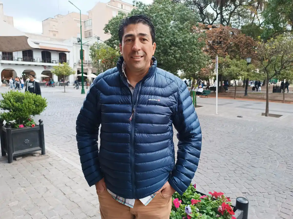 HEBER ORONA EN SALTA. Foto LA GACETA / Paula Barbaran