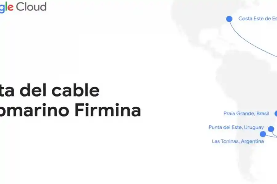 Google instalará el cable de internet más largo del mundo en Argentina