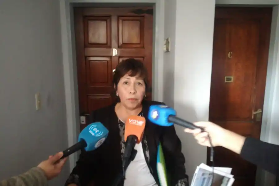GRACIELA MARAZ. La dueña del departamento, indignada con sus inquilinos.