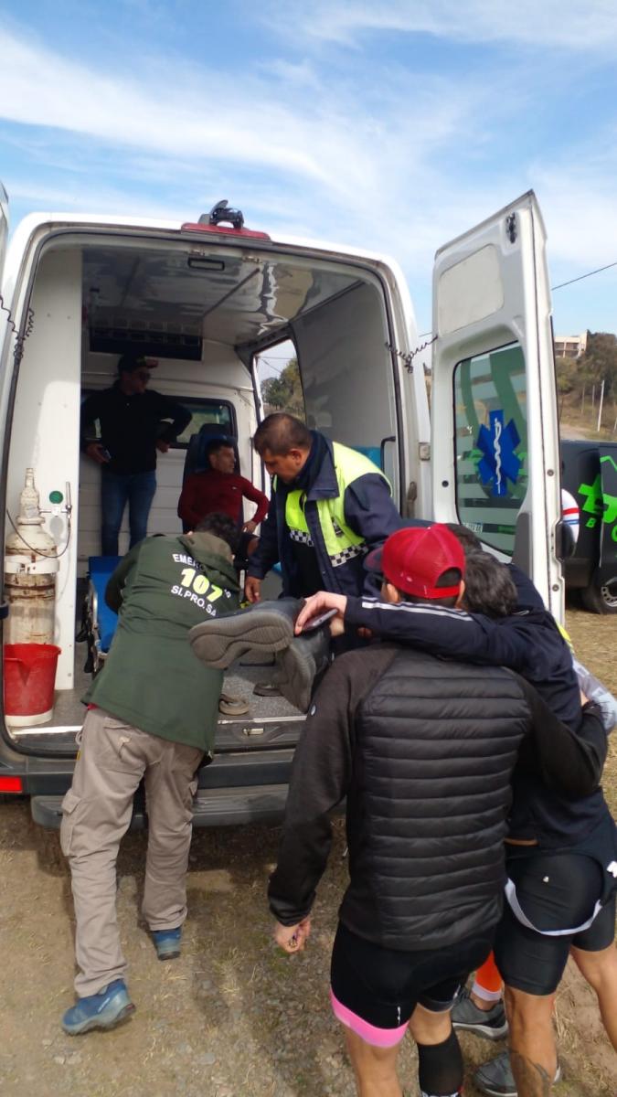 Dos ciclistas que vinieron a Tucumán por el Transmontaña resultaron heridos