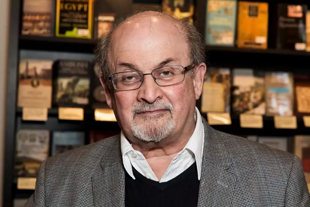 Salman Rushdie, escritor.