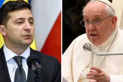 Volodimir Zelensky diálogo con el Papa sobre la guerra en Ucrania