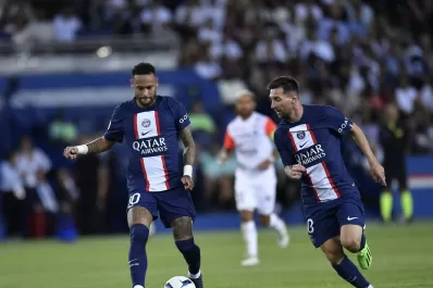 Con Messi, Neymar y Mbappé, PSG goleó al Montpellier