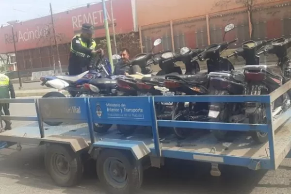 La Policía retuvo 47 motos en operativos contra los arrebatos en San Miguel de Tucumán