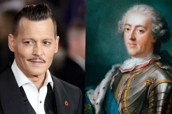 Johnny Depp vuelve al cine: difunden su primera foto como Luis XV
