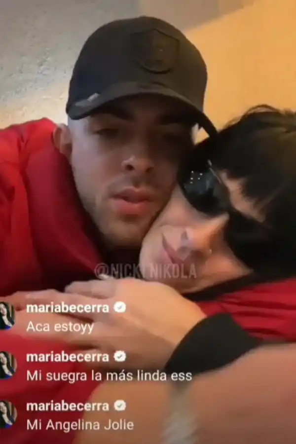 María Becerra se sumó a un vivo de Rei y confirmó lo que todos sospechaban