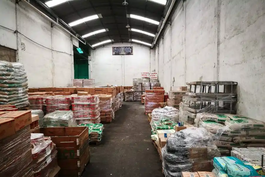 DEPÓSITOS DEL MINISTERIO DE DESARROLLOS SOCIAL. El Tribunal de Cuentas realizó una auditoría en instalaciones de esta dependencia a cargo de Lorena Málaga. Foto ilustrativa de Facebook MDS