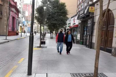 Quedó habilitada la semipeatonal de calle Laprida al 400