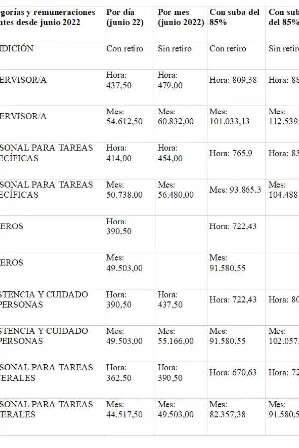 El Gobierno prevé una nueva suba salarial para el personal de casas particulares: a cuánto podría llegar