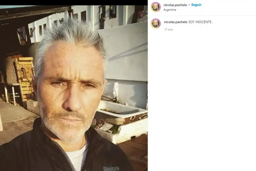 Nicolás Pachelo creó un perfil de Instagram para contar su versión del caso García Belsunce