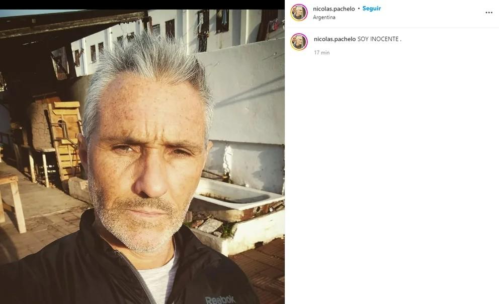 Nicolás Pachelo creó un perfil de Instagram para contar su versión del caso García Belsunce