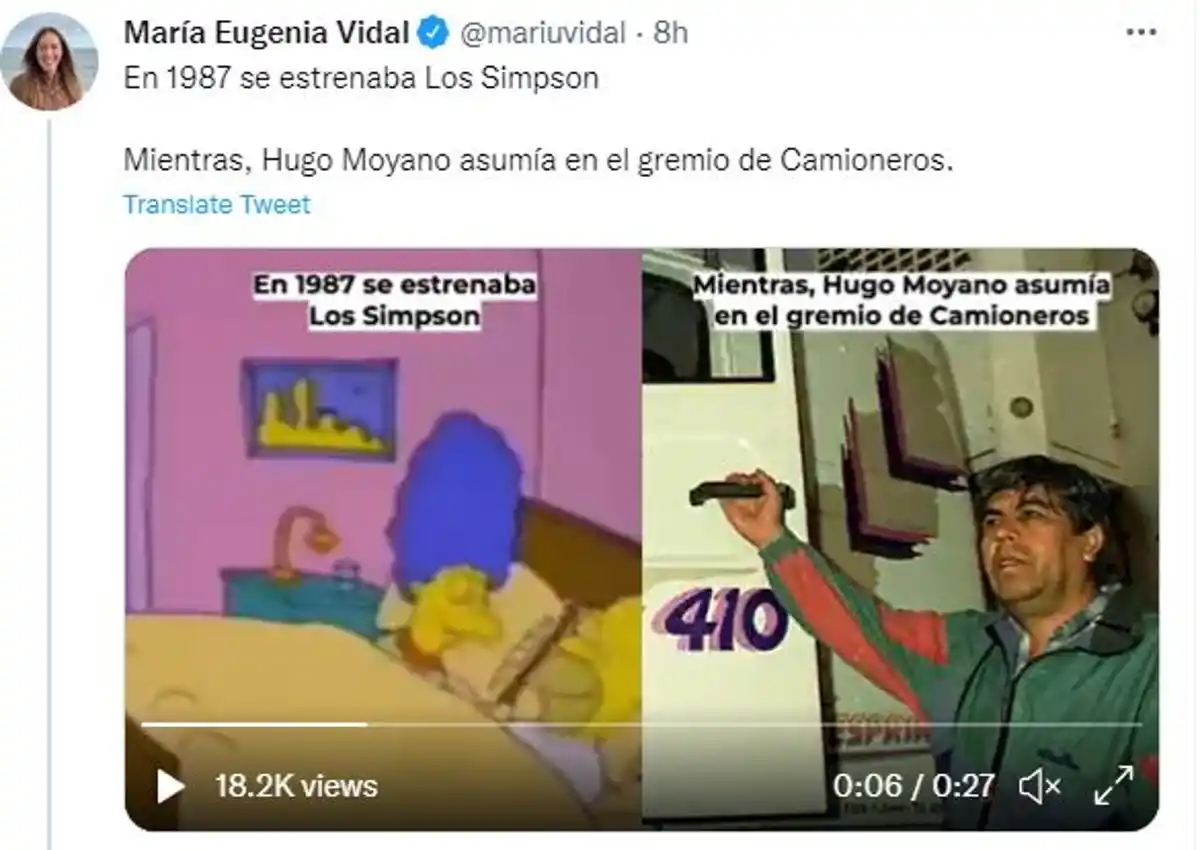 Captura de Twitter: @mariuvidal