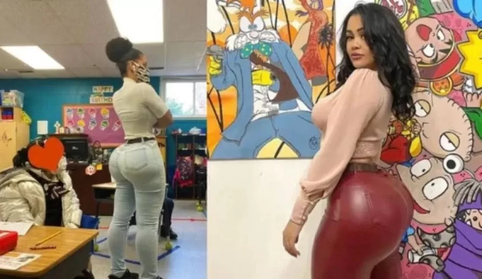 Padres piden que echen a una profesora porque “su voluptuosa figura distrae a los chicos”