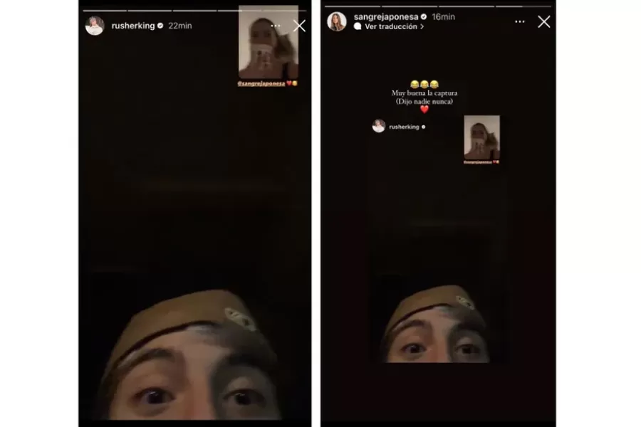 La respuesta de  La China Suárez y Rusherking frente a los rumores de crisis