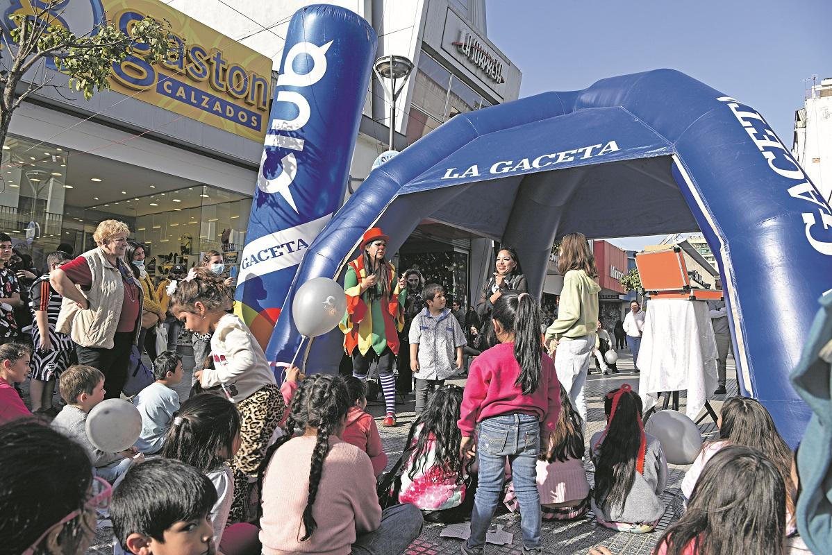 Los niños tucumanos esperaron el Día de las Infancias con emoción, diversión y muchos premios