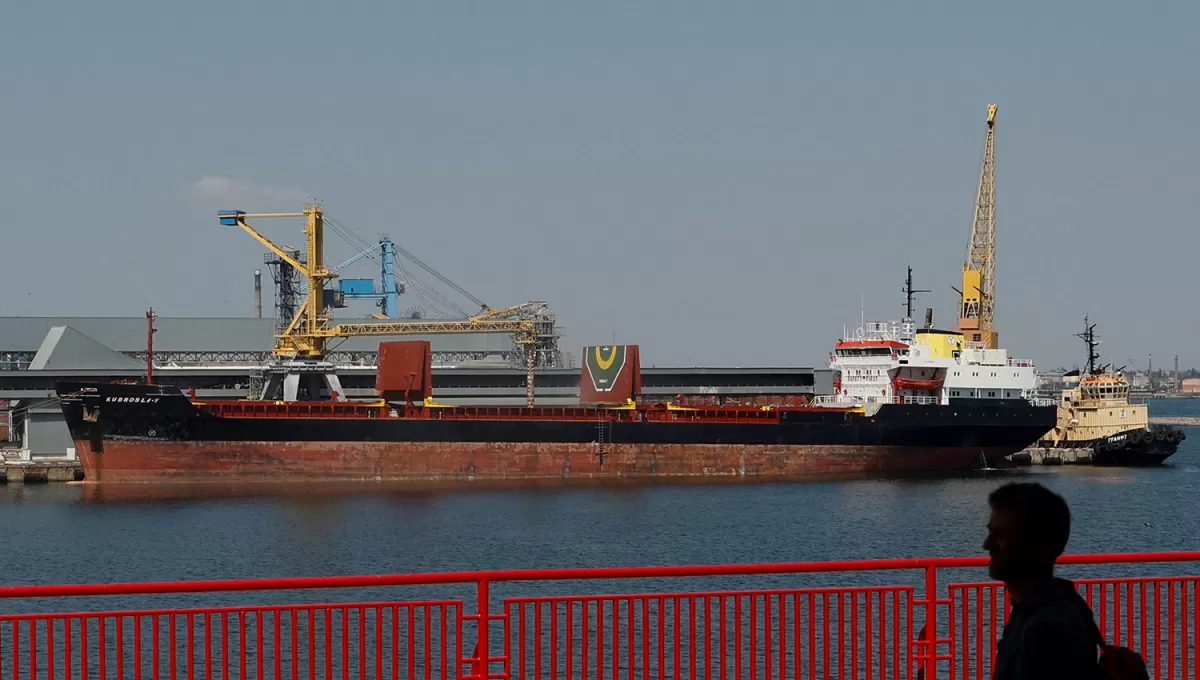 INTERESES. El puerto de Odesa es uno de los principales objetivos de la invasión de Rusia a Ucrania.