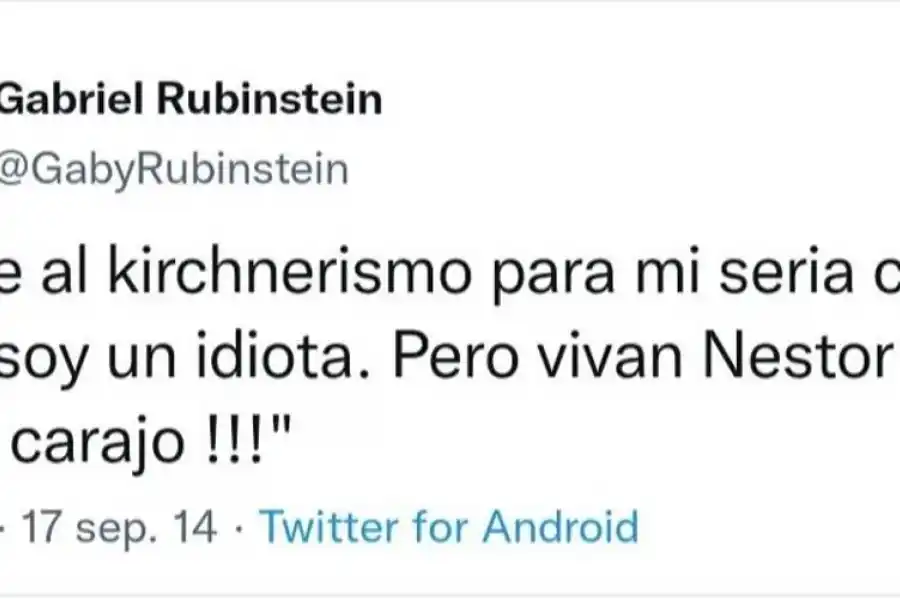 Finalmente, Sergio Massa confirmó a Gabriel Rubinstein como viceministro de Economía