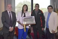 La Legislatura distinguió a Solana Pereyra, futbolista tucumana que jugó la Copa América