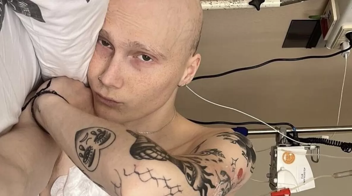 Charlie retrataba en Tiktok su lucha contra el cáncer