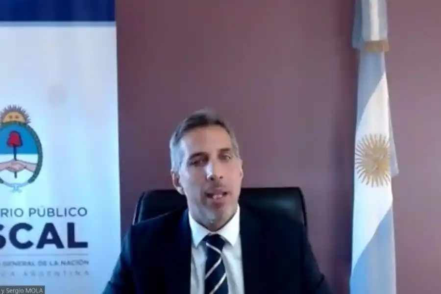 YO ACUSO. El fiscal Diego Luciani expuso su alegato durante varias horas. 