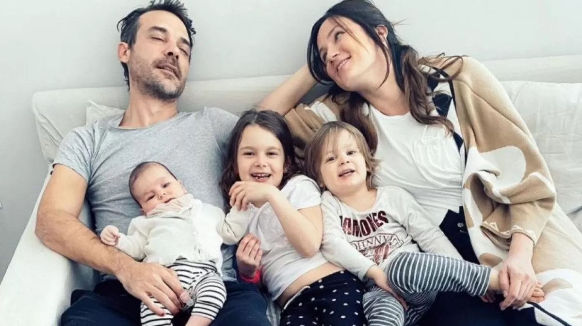 Paula Cháves y Pedro Alfonso tienen tres hijos: Olivia, Baltazar y Filipa