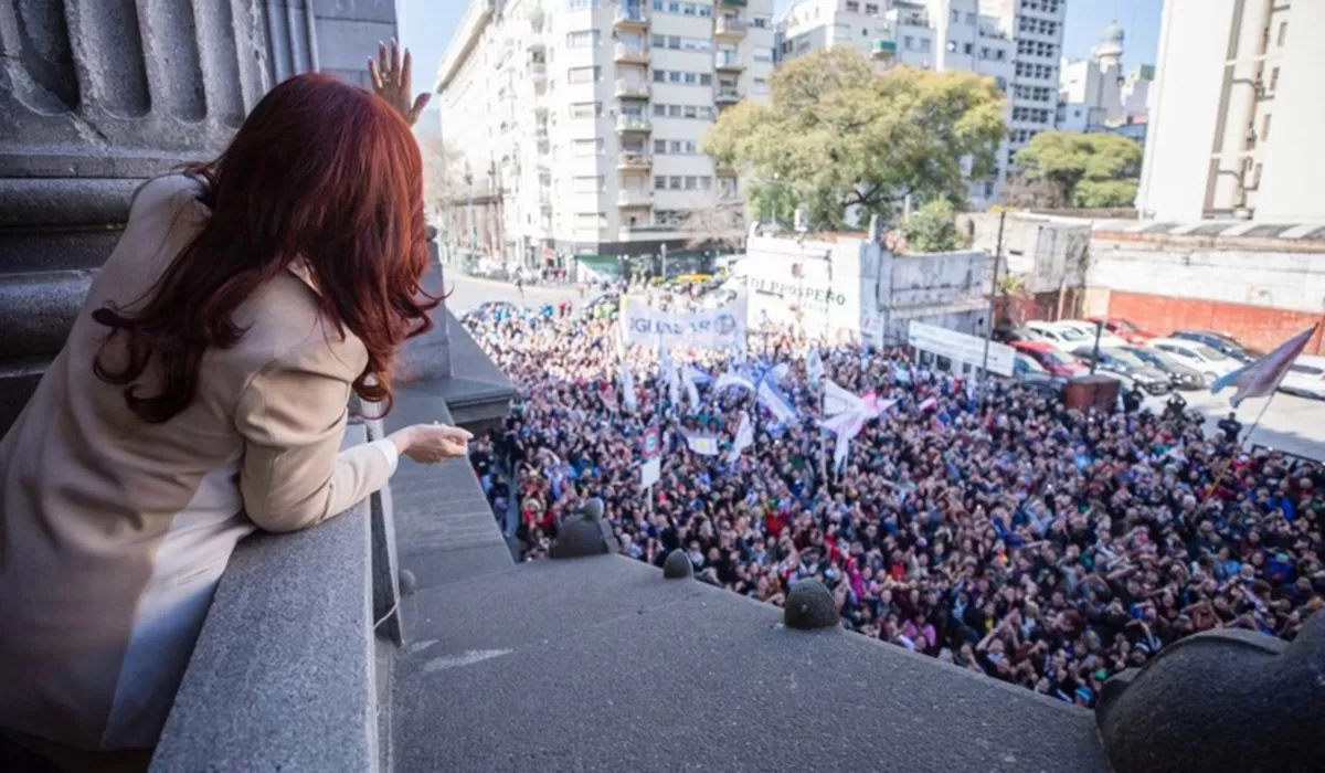 MENSAJE. De manera indirecta, Cristina Kirchner avisó que no quiere ni indulto ni amnistía.