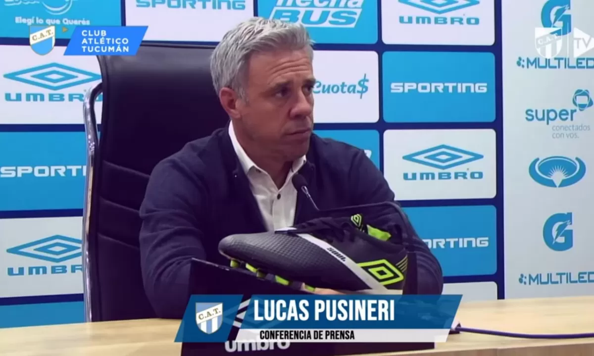 Lucas Pusineri: la idea es ir partido a partido y que el equipo siga teniendo vuelo