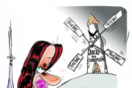 Cristina se defendió sin refutar las acusaciones