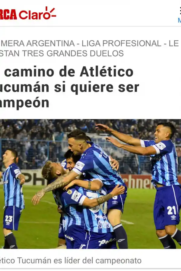 El diario Marca, de España.