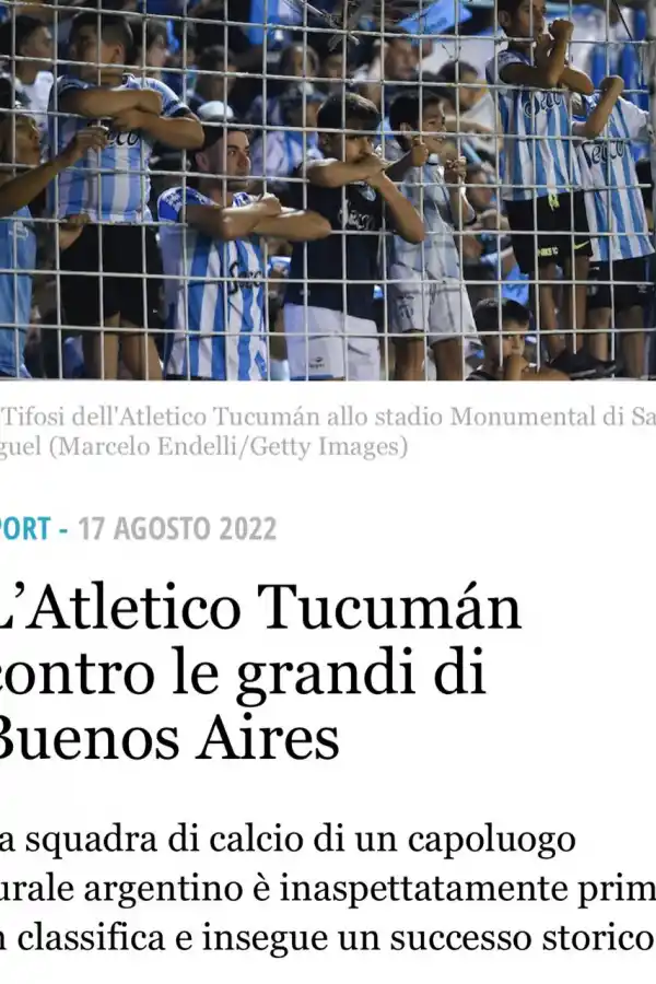 Un diario italiano hablando del presente de Atlético.