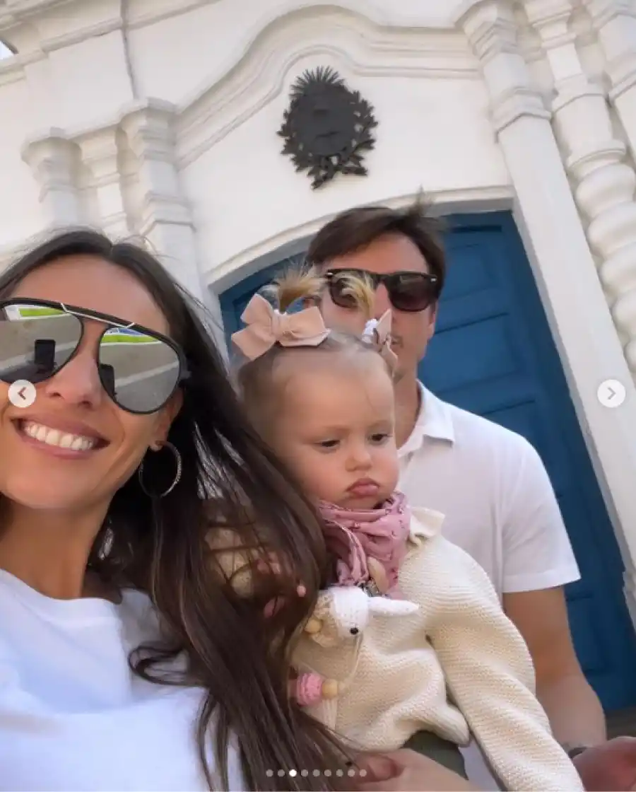 Fotos: Pampita dio un paseo por la capital tucumana junto a su familia