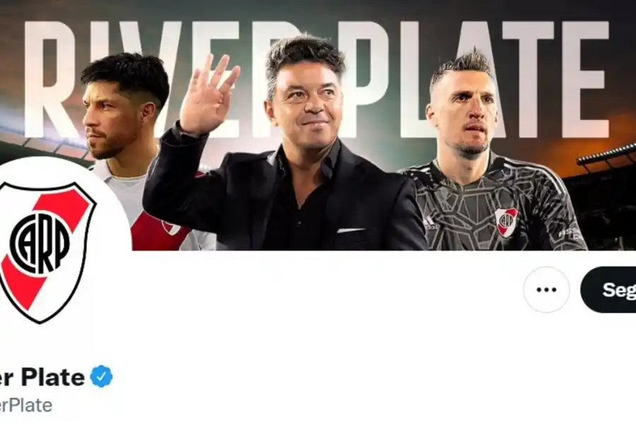 La sugestiva foto que publicó River en Twitter tras la supuesa pelea entre Gallardo, Pérez y Armani