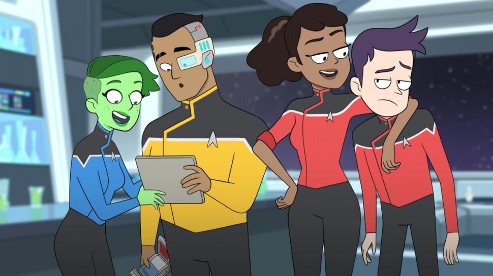“STAR TREK: LOWER DECKS”. Parodia animada de la célebre serie.