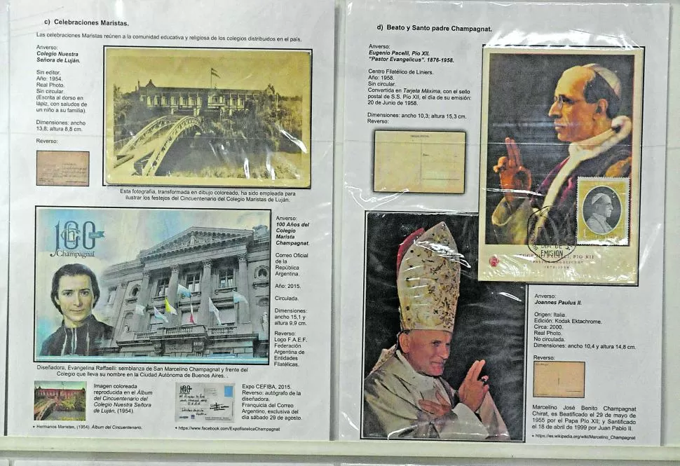 EVITA. Remesa en efectivo con una de las tantas estampillas de Eva Perón que se imprimieron.