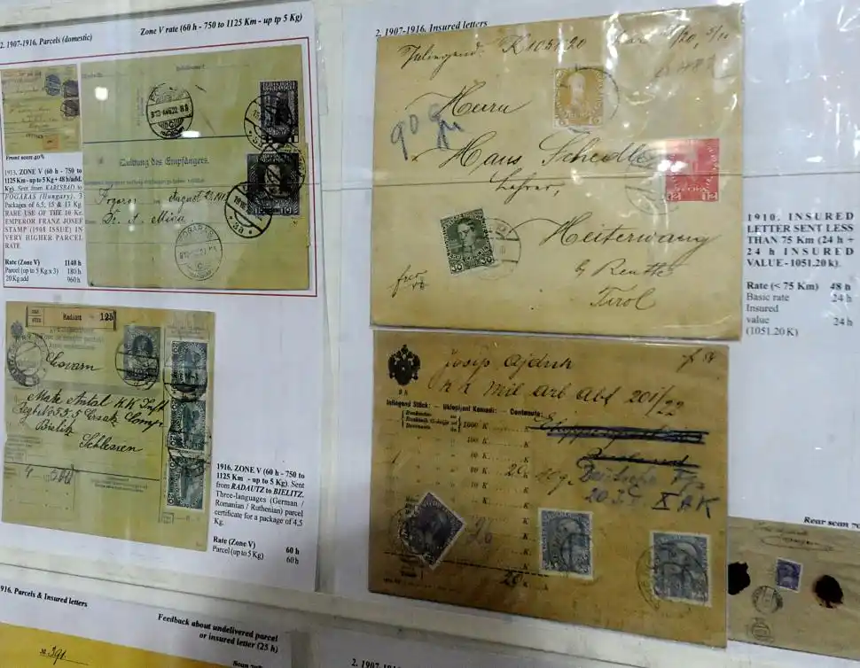 1913. Estampillas de Bunge y Born.