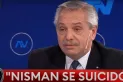 Alberto Fernández habló de suicidio: “Que Luciani no haga lo de Nisman”