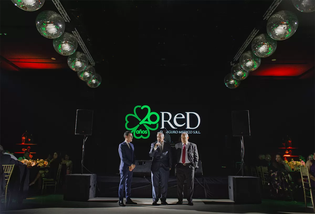 Red De Seguro Médico SRL, 20 años con vos