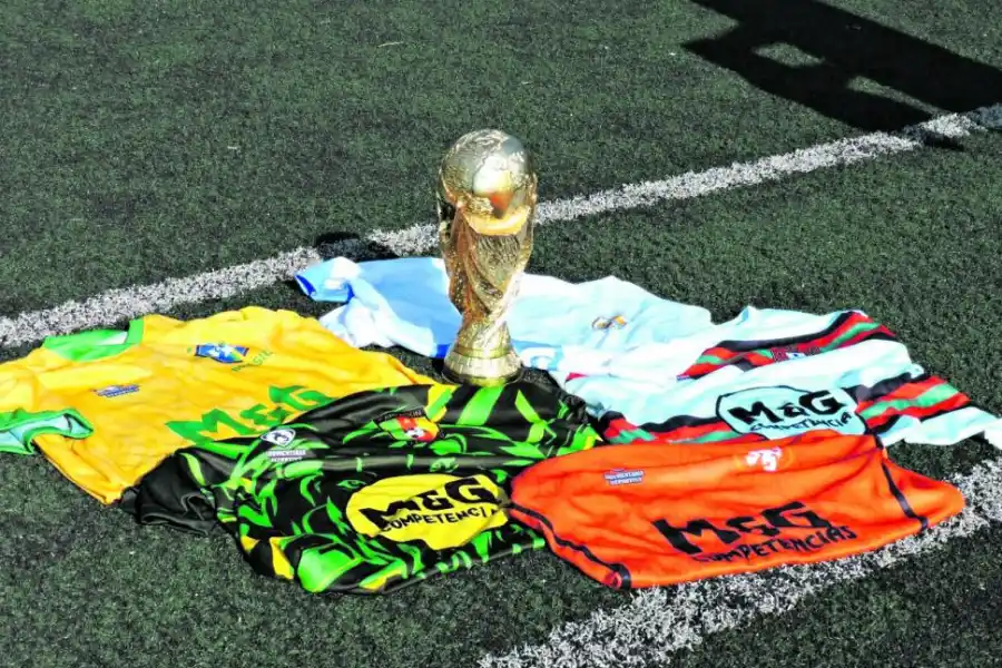 LISTOS. Ya están para jugar Brasil, Camerún, Uruguay, Portugal y Países Bajos.