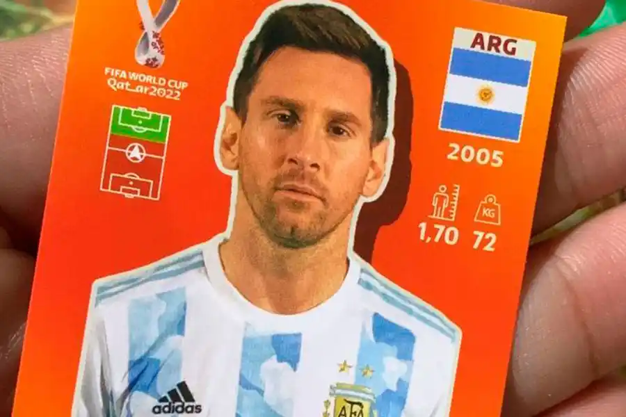 La figurita de Lionel Messi es una de las más buscadas.