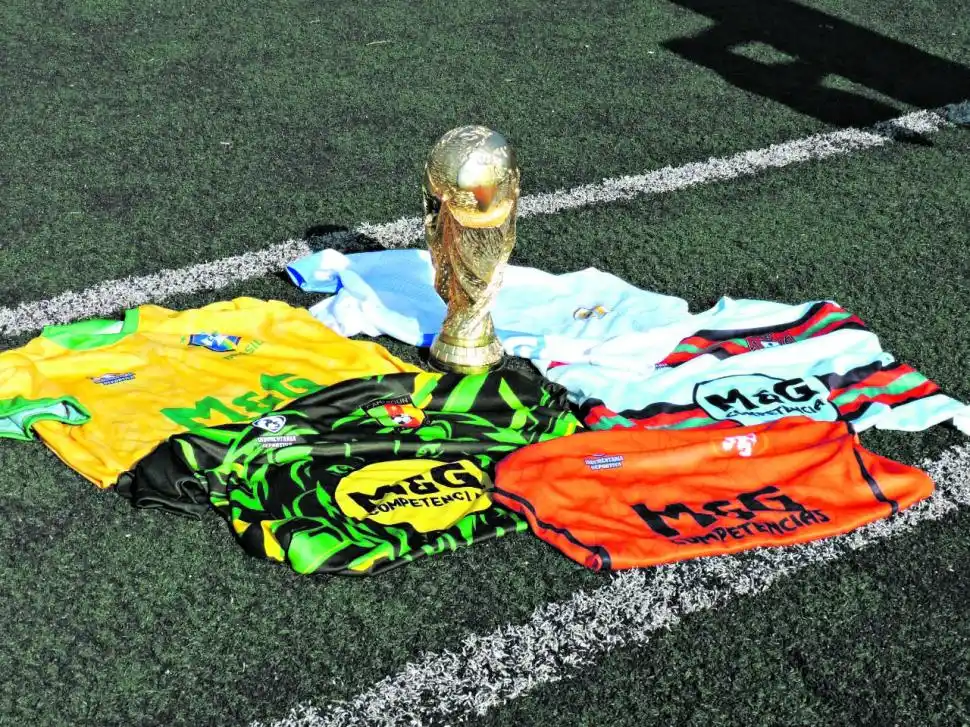 LISTOS. Ya están para jugar Brasil, Camerún, Uruguay, Portugal y Países Bajos.