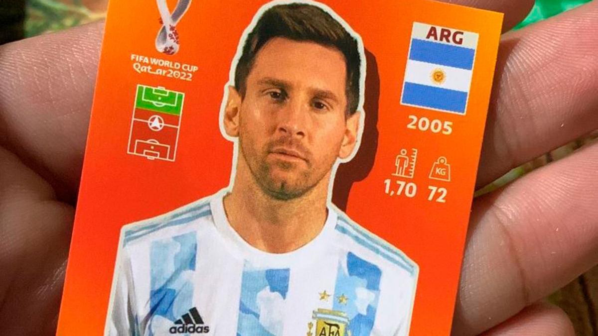 La figurita de Lionel Messi es una de las más buscadas.