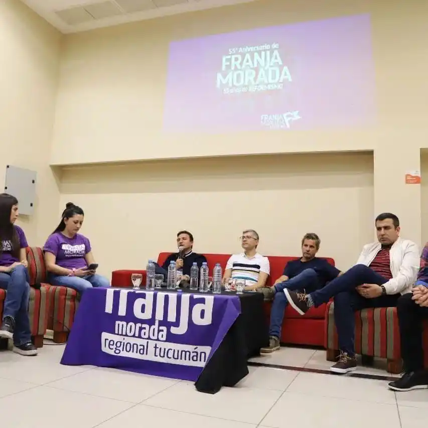 Franja Morada, 55 años: Debemos ser protagonistas y no espectadores de la transformación que necesita Tucumán, dijo Sánchez