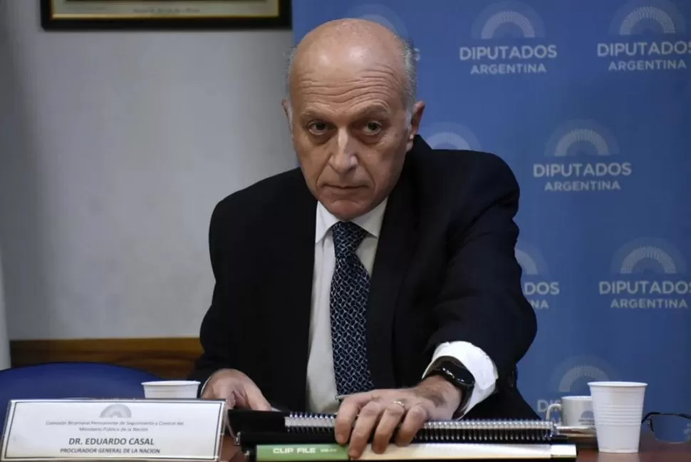 CUESTIONADO. El procurador General de la Nación, Eduardo Casal, según Alberto, “actuó con doble vara” infobae