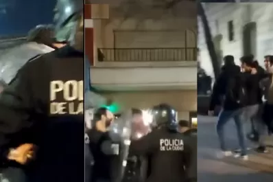 Máximo Kirchner no pudo pasar a la casa de Cristina: la Policía de la Ciudad se lo impidió