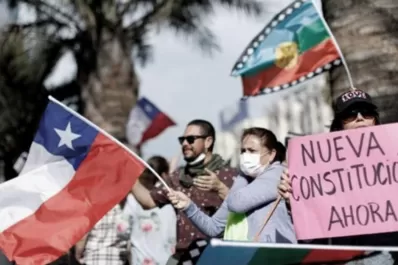 Chile: incidentes entre adherentes y detractores de la nueva Constitución