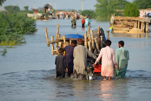 Pakistán, ante una catástrofe climática por inundaciones