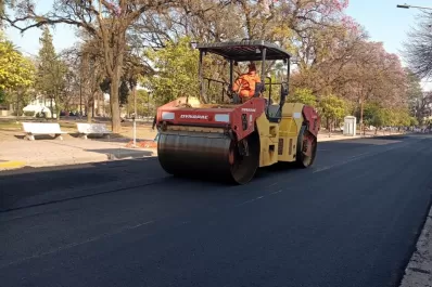 Qué calles se cortarán por las tareas de repavimentación en el área céntrica de la capital