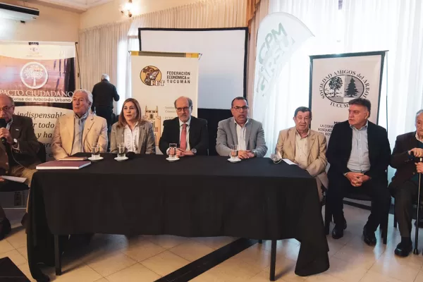 En la FET se firmó el Pacto Ciudadano en defensa del arbolado urbano