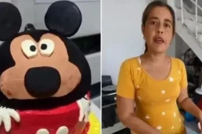 Deprimida, falleció la pastelera que se había hecho viral por su torta fallida de Mickey Mouse