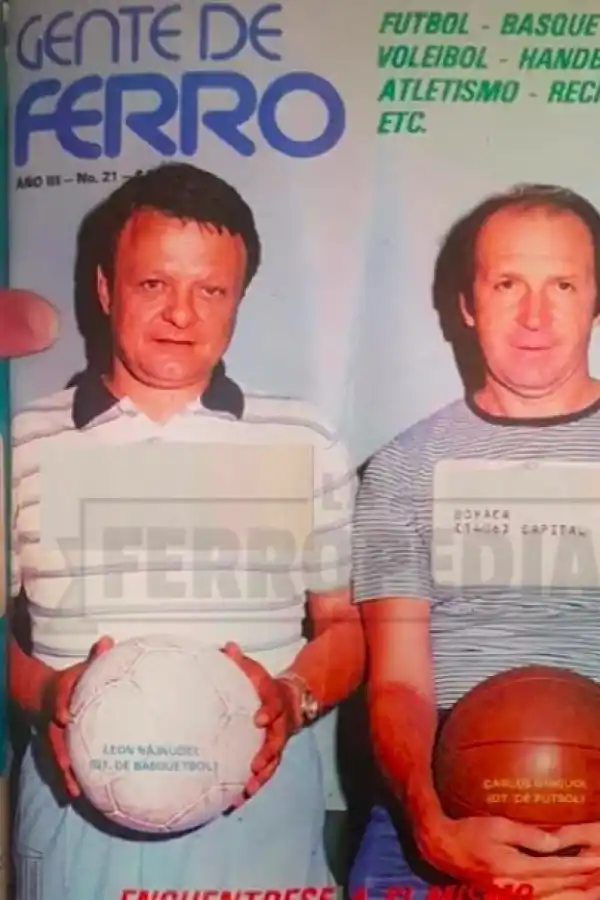 León Najnudel y Carlos Timoteo Griguol 